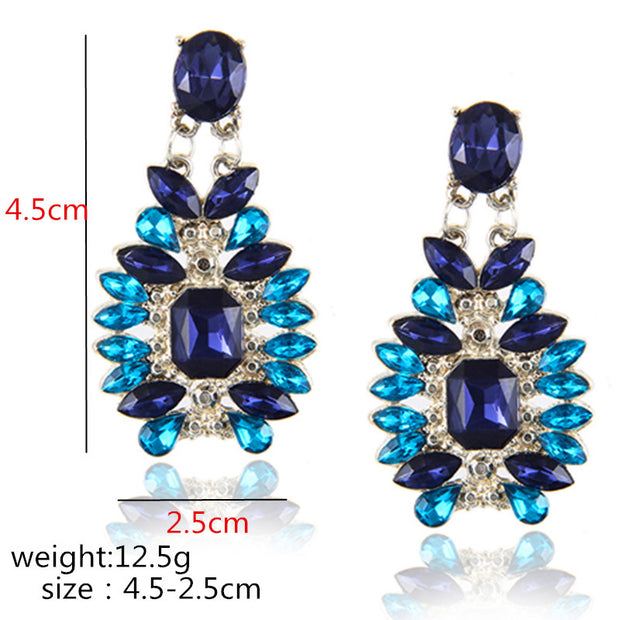 Alloy Diamond Earrings