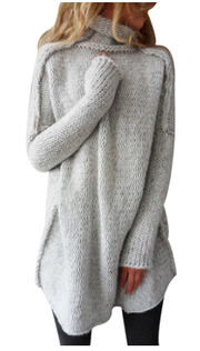 Pullovers Long sleeve Knitted Sweater