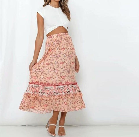 Spring Summer Skirt Faldas