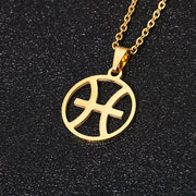 12 Horoscope Pendant Necklace