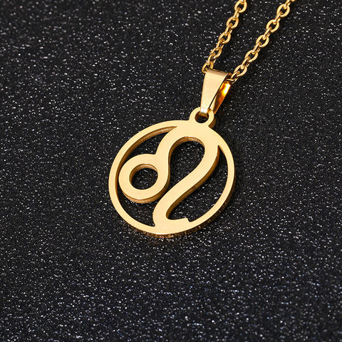 12 Horoscope Pendant Necklace