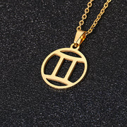 12 Horoscope Pendant Necklace