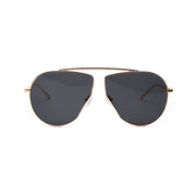 A1166 Polygonal Metal Frame Sunglasses