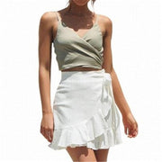 Casual Elegant Waisted Skirt