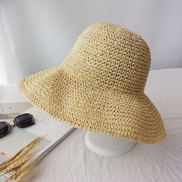 Retro Flat Drooping Hat