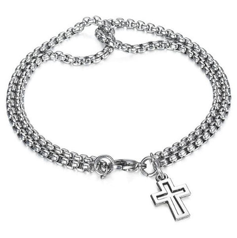 Charm Bracelets Punk Party Cross