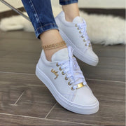 Sneakers Breathable Lace-up Shoes