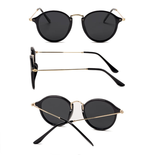 Round Metal Sunglasses Sunglasses