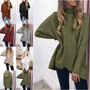 Medium Length Loose Pullover Sweater