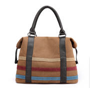 Canvas Luxury Boston Bag