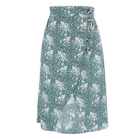 Skirt Floral Floral Split Lace Wrap Skirt Spot