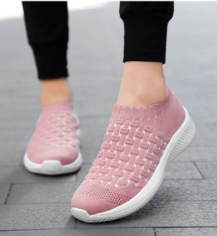 Breathable Slip-On Sneakers