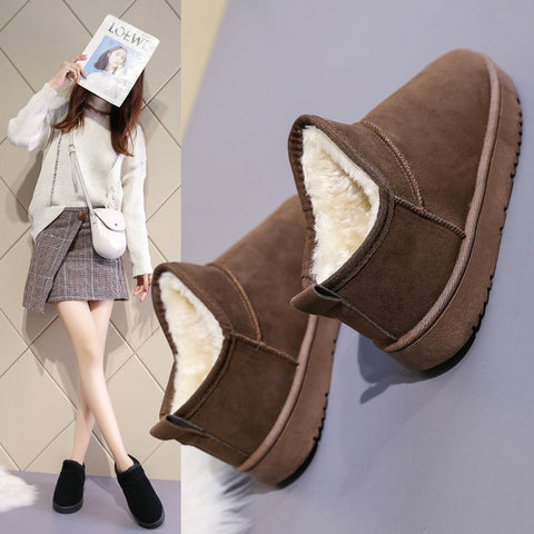 Thickened Plush Boots