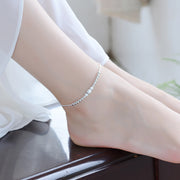 Metal Alloy Light Ball Anklet Bracelet