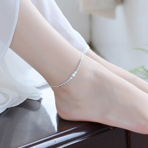 Metal Alloy Light Ball Anklet Bracelet