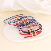 Bohemian Leather Woven Bracelet