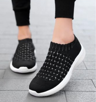 Breathable Slip-On Sneakers