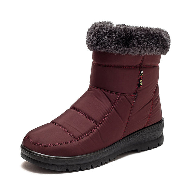 Winter Snow Boots Winter Warm Shoes  Low Heel Boots