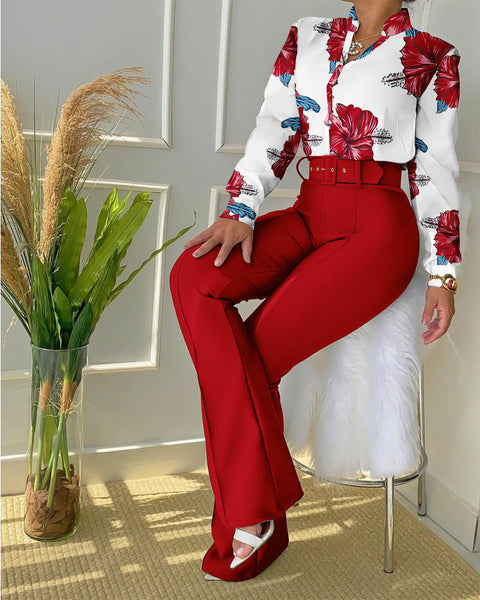 Fashionista Floral Suit