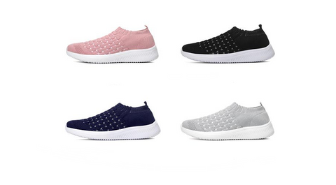 Breathable Slip-On Sneakers