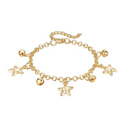 Sweet And Exaggerated Retro Anklet