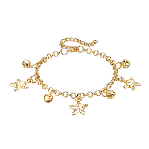 Sweet And Exaggerated Retro Anklet