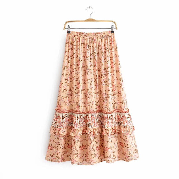 Spring Summer Skirt Faldas