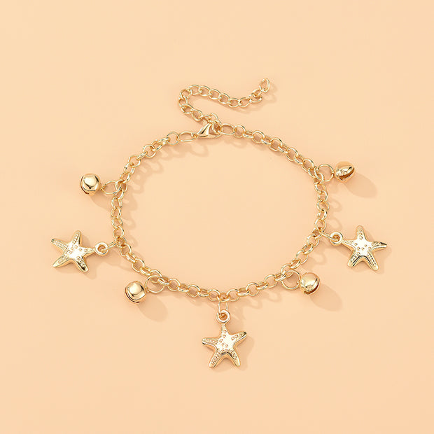 Sweet And Exaggerated Retro Anklet