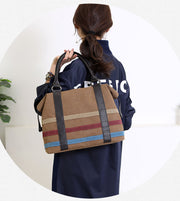 Canvas Luxury Boston Bag