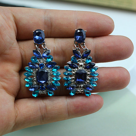 Alloy Diamond Earrings