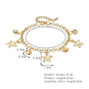 Sweet And Exaggerated Retro Anklet