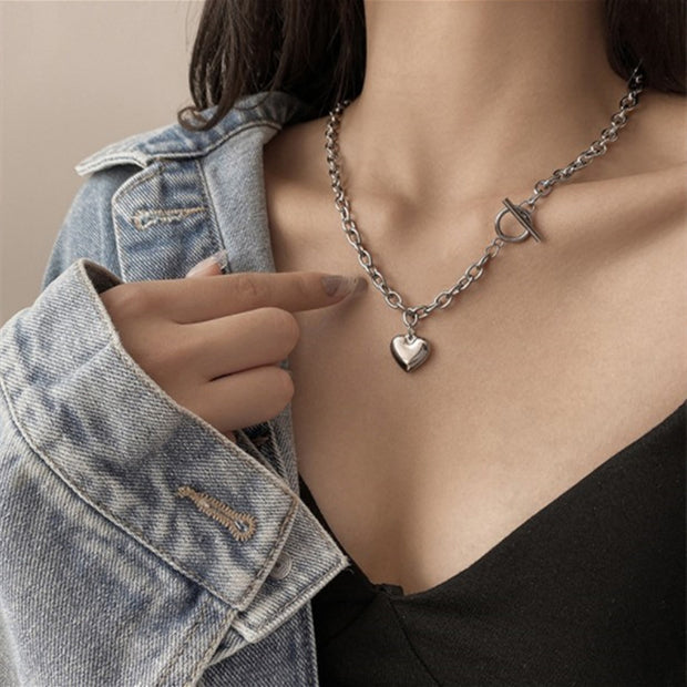 Bold Chunky Collarbone Necklace