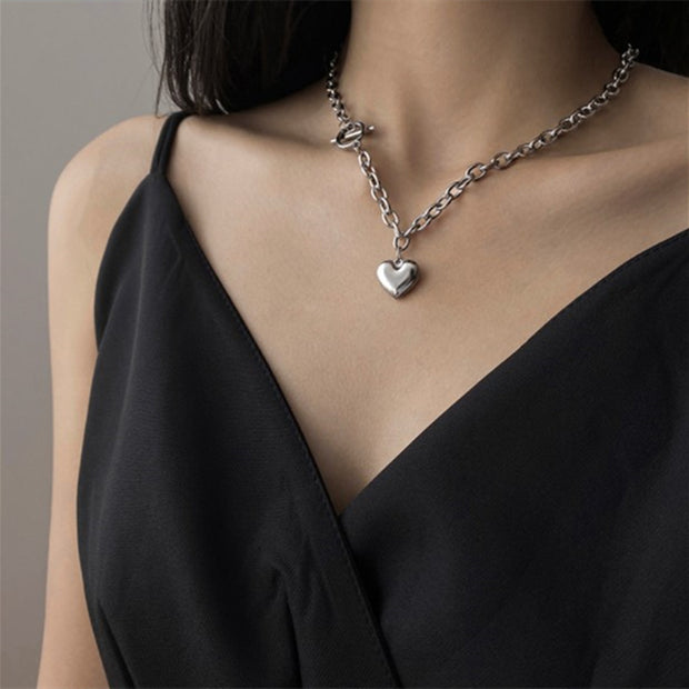 Bold Chunky Collarbone Necklace