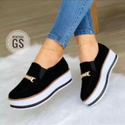 Slip On Flat Sneakers Platform Shoes