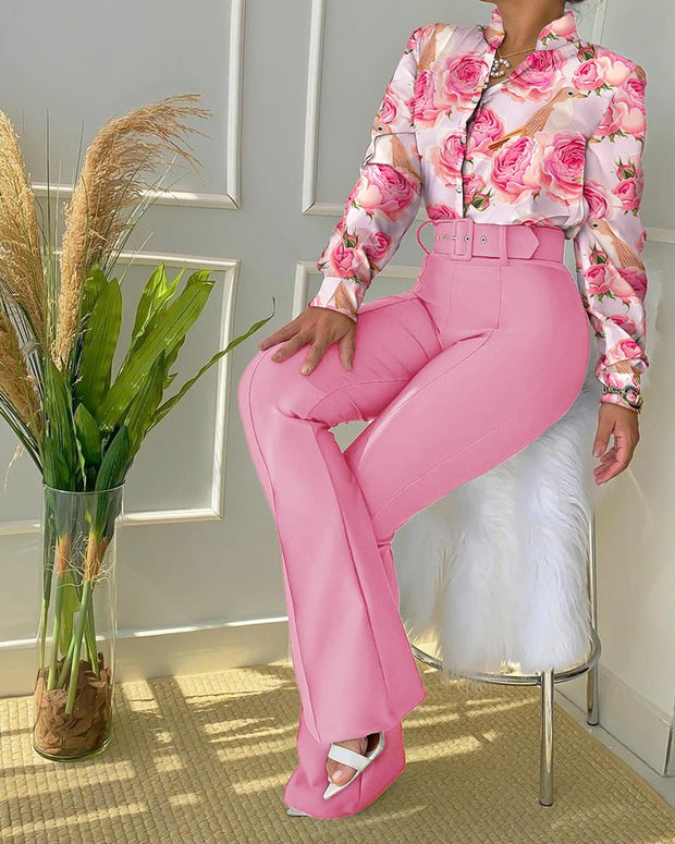 Fashionista Floral Suit