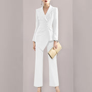 Fashionable Ladies' Irregular Suits For Trimming