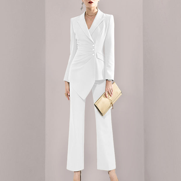 Fashionable Ladies' Irregular Suits For Trimming